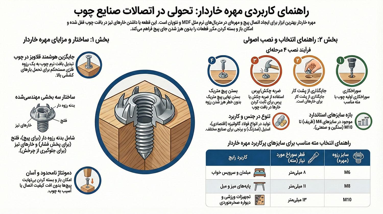 راهنمای خرید مهره خاردار