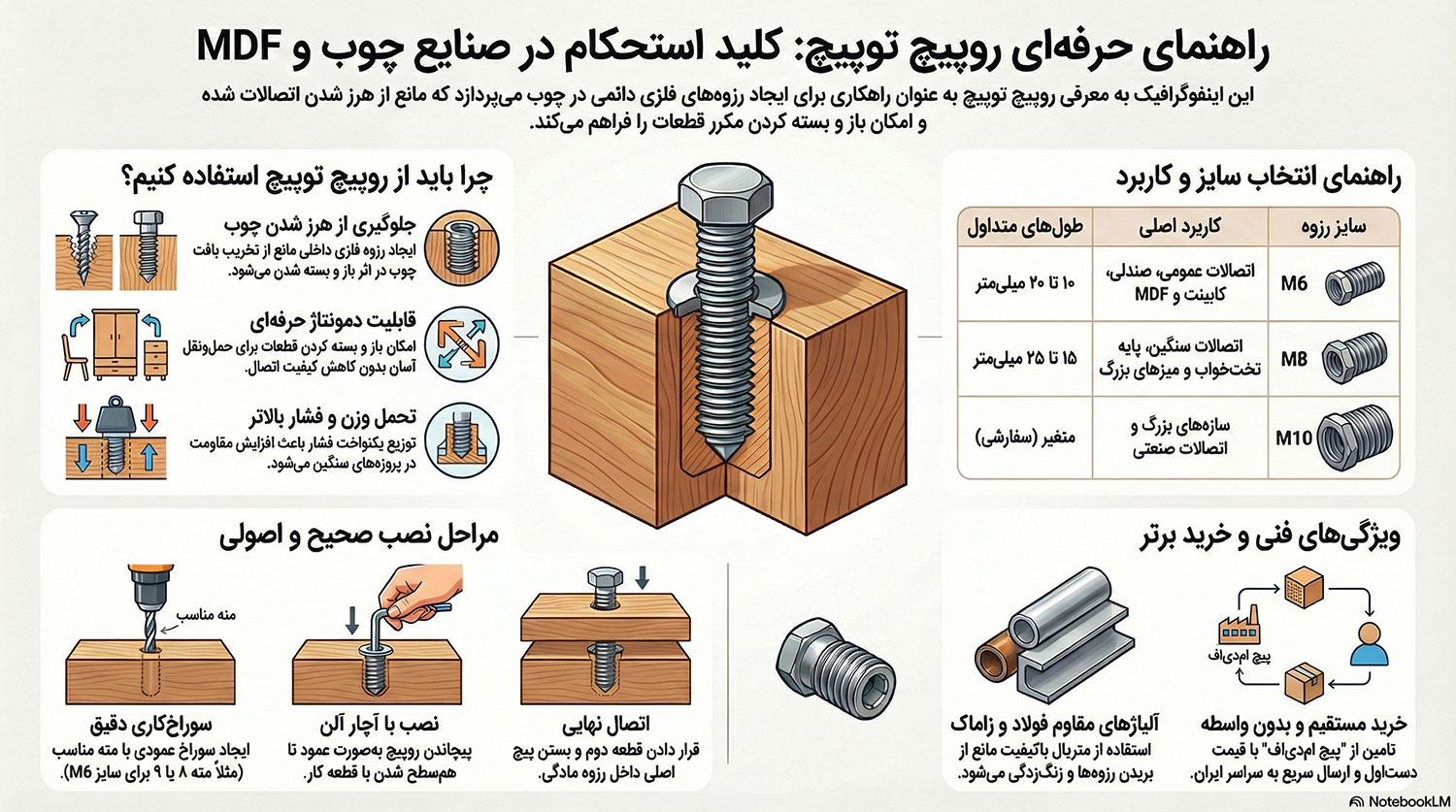 مهره روپیچ توپیچ