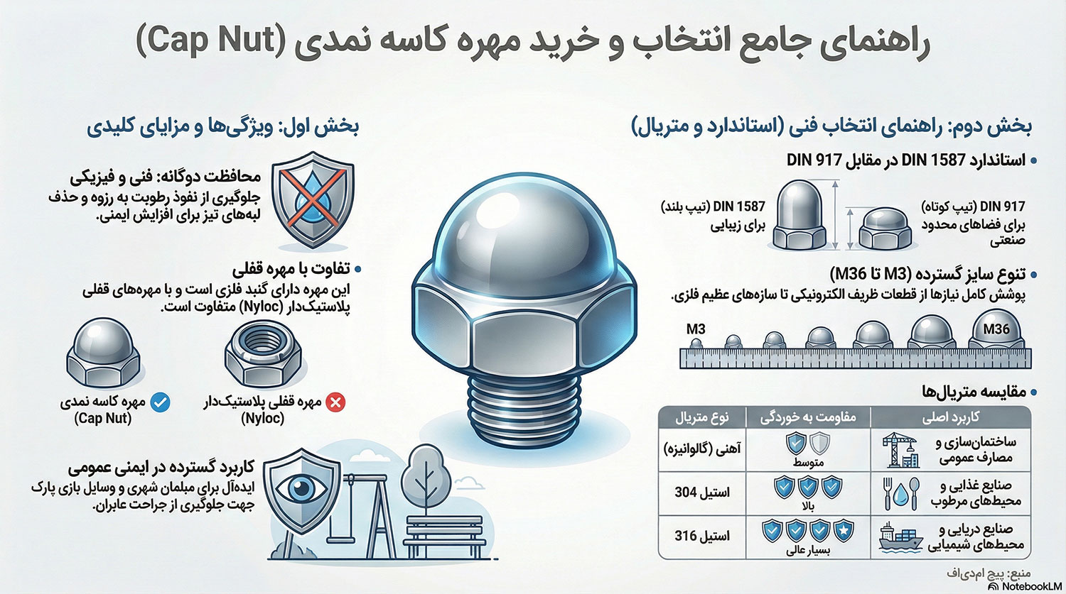 راهنمای خرید مهره کاسه نمدی