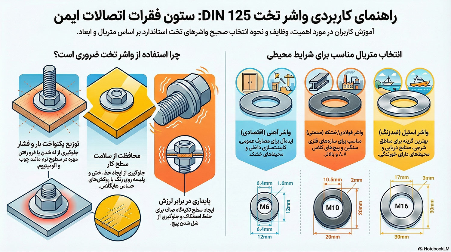 واشر تخت