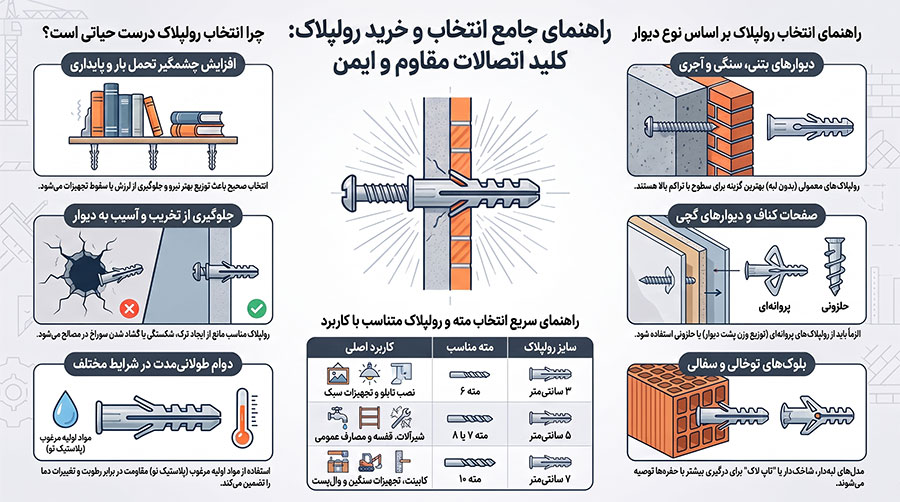 چرا انتخاب رولپلاک مناسب اهمیت دارد؟